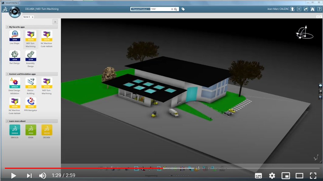 DELMIA Digital Manufacturing - 3DEXPERIENCE Platform by Dassault Systèmes: